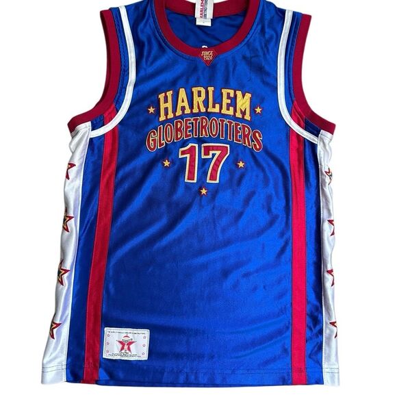 Vintage Harlem Globe Trotters Swish Autographed Basketball Jersey - Picture 1 of 8